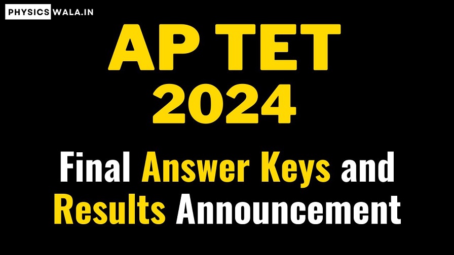 AP TET 2024 Final Answer Key Released Today on aptet.apcfss.in