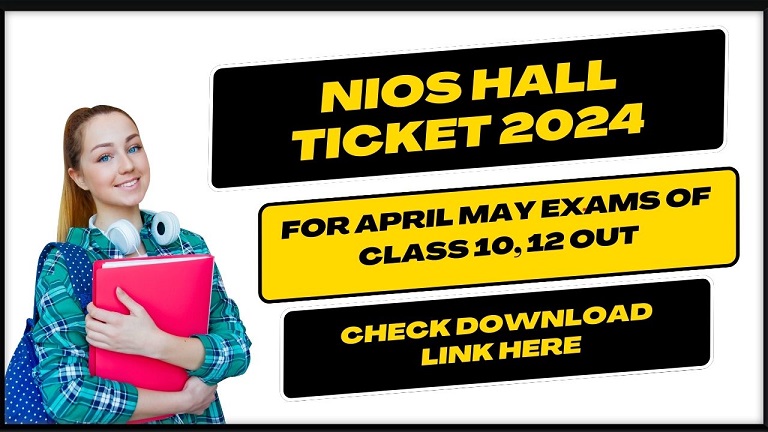 NIOS Hall Ticket 2024