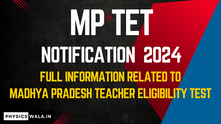 MP TET Notification 2024