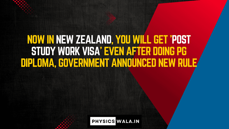 New Zealand Post Study Work Visa