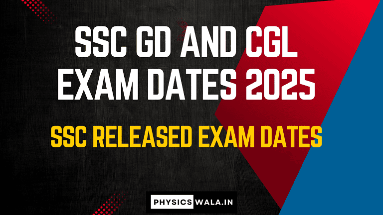 SSC GD and CGL Exam Dates 2025