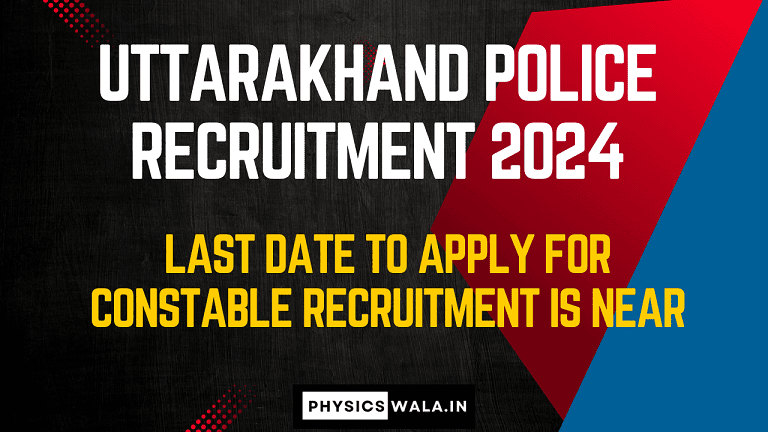 Uttarakhand Police Recruitment 2024