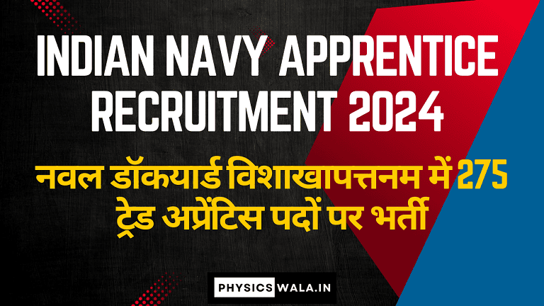 Indian Navy Apprentice Recruitment 2024