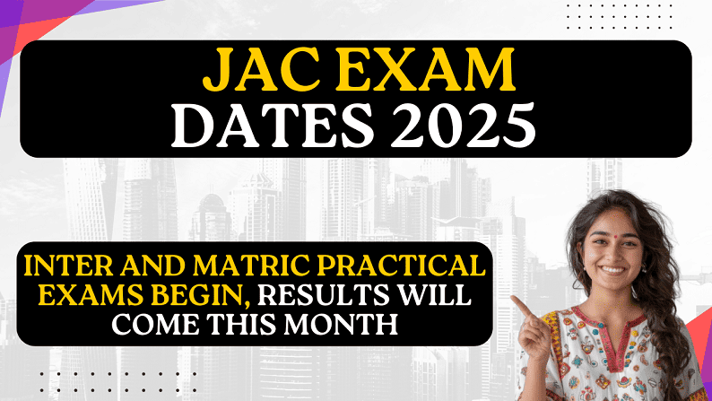 JAC Exam Dates 2025