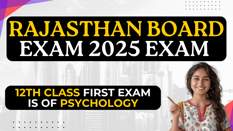 Rajasthan Board Exam 2025