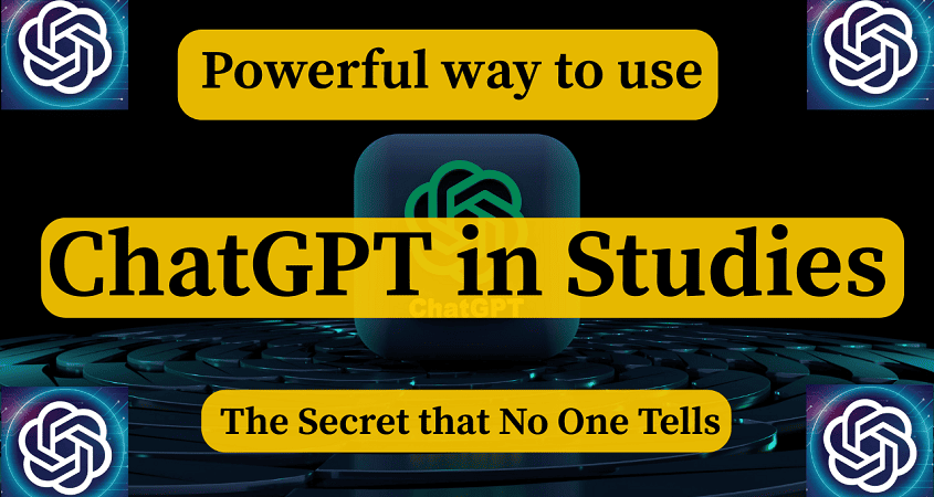 Powerful way to use ChatGPT in Studies