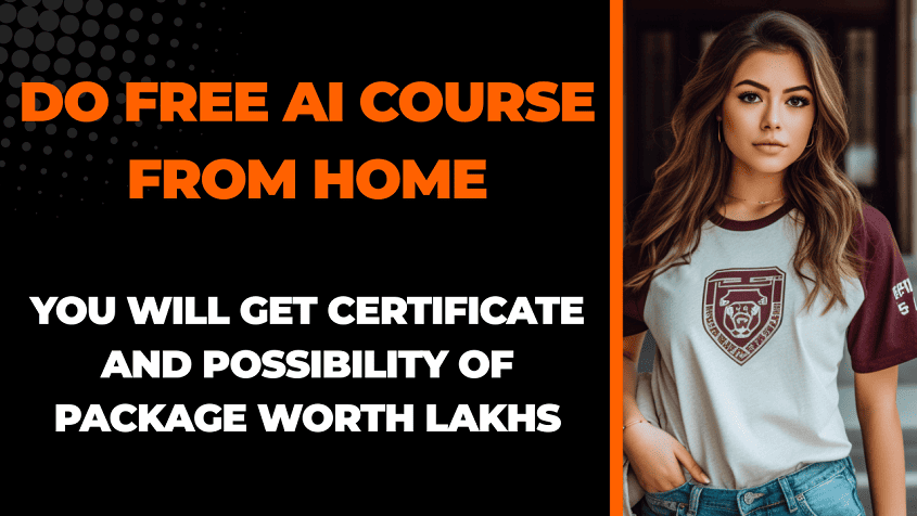 Do free AI course from home